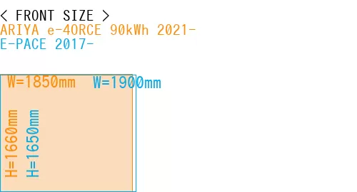 #ARIYA e-4ORCE 90kWh 2021- + E-PACE 2017-